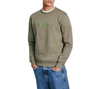 Pepe Jeans New Joe Crew Sudadera, Verde (Safari Green), M para Hombre