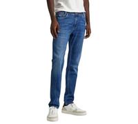 Pepe Jeans 5 Pocket Stretch Tapered, Jeans, Hombre, Azul (Denim-ht5), 38W / 32L