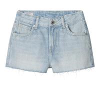 Pepe Jeans A- Line Short HW Jr Pantalones Cortos, Azul (Denim-Pr5), 8 años para Niñas
