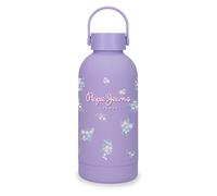 Pepe Jeans Abbey Botella de Acero Inoxidable Rosa 6,5x18,5x6,5 cms Acero Inoxidable by Joumma Bags