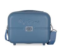 Pepe Jeans Accent Neceser Adaptable Azul 29x21x15 cms Rígido ABS 9,14L 2,8 kgs by Joumma Bags