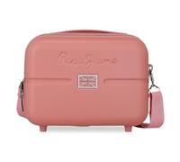 Pepe Jeans Accent Neceser Adaptable Rosa 29x21x15 cms Rígido ABS 9,14L 2,8 kgs by Joumma Bags