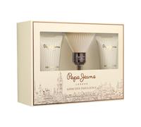 Pepe Jeans Addictive Indulgence For Her Perfumes de Mujer Estuche 3 Piezas | Pack Regalo, Eau de Parfum 30ml, Body Lotion 50ml y Shower Gel 50ml, Set Fragancia Gourmand y Amaderada