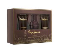 Pepe Jeans Addictive Indulgence For Him Perfumes Hombre Estuche 3 Piezas | Pack Regalo, Eau de Parfum 30ml, Shower Gel 50ml y After Shave 50ml, Set Fragancia Oriental y Amaderada
