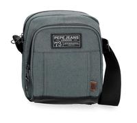Pepe Jeans Aiden Bandolera Mediana Marino 17x22x8 cm Poliéster con Detalles en Piel Sintética 2,99L by Joumma Bags