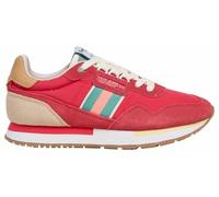 Pepe Jeans Aiden Tape W - Tenis para Mujer, Color Naranja (Rosa Coral Lavado), Talla 3