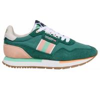Pepe Jeans Aiden Tape W - Tenis para Mujer, Color Verde (Verde Hiedra), Talla 8 de Reino Unido