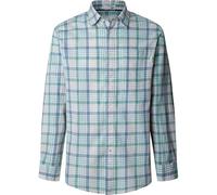 Pepe Jeans Aitor Camisa, Azul (Acero Azul), L para Hombre