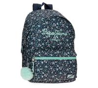 Pepe Jeans Alenka Mochila Escolar Adaptable a Carro Azul 31x42x17,5 cms Poliéster 22,79L by Joumma Bags