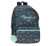 Pepe Jeans Alenka Mochila Escolar Azul 31x42x17,5 cms Poliéster 22,79L by Joumma Bags