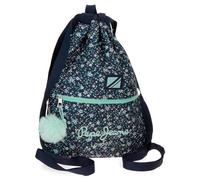 Pepe Jeans Alenka Mochila Saco, Azul, 35x46 cms