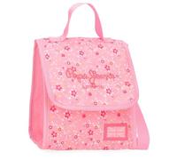 Pepe Jeans Alenka Rosa Bandolera Porta Alimentos térmica Rosa 20x23x14 cms Poliéster 6,44L by Joumma Bags
