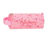 Pepe Jeans Alenka Rosa Estuche Redondo Rosa 22x8,5x8 cms Poliéster 1,86L by Joumma Bags