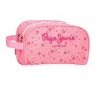 Pepe Jeans Alenka Rosa Nececer Adaptable Rosa 26x16x10 cms Poliéster 4,99L by Joumma Bags