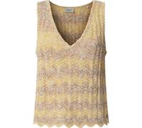 Pepe Jeans Alina Top de Punto para Mujer, Amarillo (Beige Vainilla), Talla M