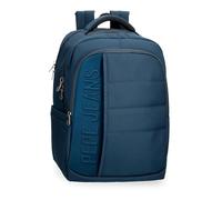 Pepe Jeans Ancor Mochila para Portátil 15,6" Azul 30x42x14,5 cms Poliéster 18,27L by Joumma Bags