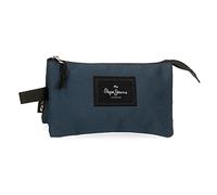 Pepe Jeans Aris, Accesorio De Viaje Neceser Unisex Niños, Marino, 22x12x5 Cms