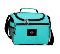 Pepe Jeans Aris Colorful Bandolera Porta Merienda Azul 23,5x19x17 cm Poliéster by Joumma Bags