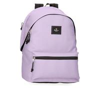 Pepe Jeans Aris Colorful Mochila para portátil 15,6" Doble Compartimento Lila 31x44x17,5 cms Poliéster by Joumma Bags