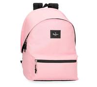 Pepe Jeans Aris Colorful Mochila para Portátil Doble Compartimento Portátil 15,6 pulgadas Rosa 31x44x17,5 cms Poliéster by Joumma Bags