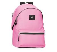 Pepe Jeans Aris Colorful Mochila para portátil 15,6" Doble Compartimento Rosa 31x44x17,5 cms Poliéster by Joumma Bags
