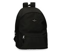 Pepe Jeans Aris, Equipaje Bolsa De Mensajero Unisex Niños, Negro (Black), 31x44x17.5 Cms