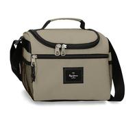 Pepe Jeans Aris Evergreen Bandolera Porta Merienda Beige 23,5x19x17 cm Poliéster by Joumma Bags