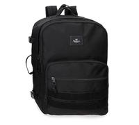 Mochila Pepe Jeans 44Cm. Adap. Pjl Aris Evergreen Negro Talla única