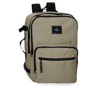 Pepe Jeans Aris Evergreen Mochila de Cabina para Portátil Portátil 15,6 Pulgadas Azul 31x44x20 cm Poliéster 27,28L by Joumma Bags