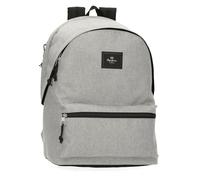 Pepe Jeans Aris Evergreen Mochila para portátil 15,6" Doble Compartimento Gris 31x44x17,5 cms Poliéster by Joumma Bags