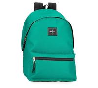 Pepe Jeans Aris Evergreen Mochila para Portátil Doble Compartimento Portátil 15,6 pulgadas Verde 31x44x17,5 cms Poliéster by Joumma Bags
