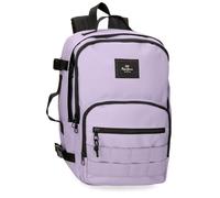Pepe Jeans Aris Colorful Mochila de Cabina para Portátil 15,6" Lila 25x40x20 cms Poliéster by Joumma Bags