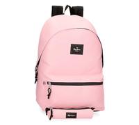 Pepe Jeans Aris Mochila para Portátil, Rosa, Portátil 15,6 pulgadas