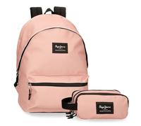 Pepe Jeans Aris Mochila Rosa Portátil 15,6 pulgadas