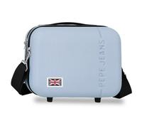 Pepe Jeans Aris Nececer Adaptable Azul Claro 25x21x15 cm Rígido ABS 7,8L 0,8 kgs by Joumma Bags