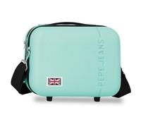 Pepe Jeans Aris Nececer Adaptable Turquesa Azul 25x21x15 cm Rígido ABS 7,8L 0,8 kgs by Joumma Bags