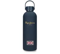 Pepe Jeans Arwyn Botella de Acero Inoxidable Azul 7,4x23,5x7,4 cms Acero Inoxidable by Joumma Bags