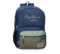 Pepe Jeans Arwyn Mochila Escolar 15,6" Pulgadas Marino 33x46x15 cm Poliéster 22,77L by Joumma Bags