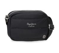 Pepe Jeans Aura Bandolera Negro 21,5x14x5 cms Poliéster by Joumma Bags