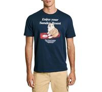 Pepe Jeans Axel tee Camiseta, Azul (Dulwich Blue), XL para Hombre