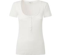 Pepe Jeans Babs T-Shirt, Blanco (Mousse), S para Mujer