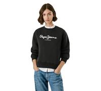 Pepe Jeans Baddy Sudadera, Negro (Negro), XL para Mujer
