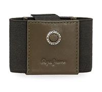 Pepe Jeans Badge Tarjetero Verde 8,5X5 cms Piel