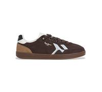 Pepe Jeans Ball Mix MSneak - Tenis para Hombre, Marrón Oscuro, 7 UK