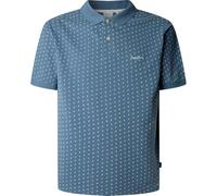 PEPE JEANS Basil Polo, Azul (Acero Azul), L Hombres