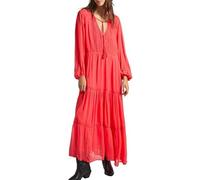 Pepe Jeans Bay Dress, Rojo (Crispy Red), XS para Mujer