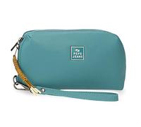 Pepe Jeans Bea Bolso de Mano Azul 20x11x4 cms Piel sintética