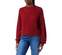 Pepe Jeans Beatrix, Sudadera Mujer, Rojo (Burnt Red), L