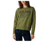 Pepe Jeans Beberly Sudadera, Verde (Verde Caqui), XL para Mujer
