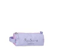 Pepe jeans Becca Estuche Redondo Morado 23x9x9 cms Poliéster